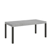 Tavolo allungabile 90x180/284 cm Every Cemento telaio Antracite