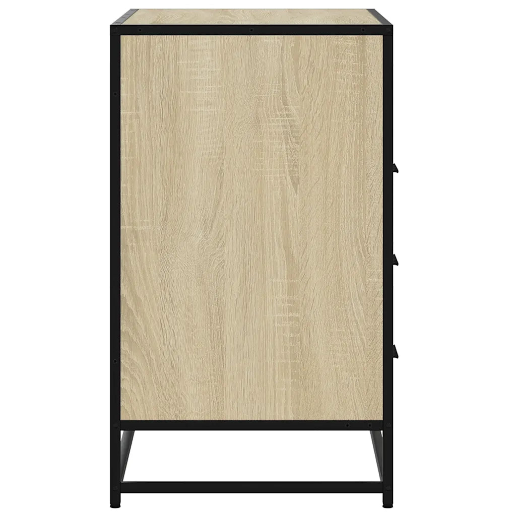 Cassettiera Rovere Sonoma 70x41x70 cm in Legno Multistrato 849085