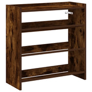 Scarpiera | Mobile per scarpe Rovere Fumo 60x25x62 cm in Legno Multistrato