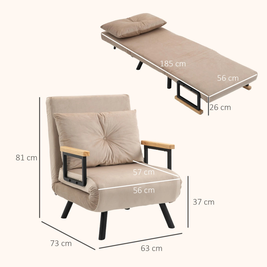 Poltrona Relax Sedia a Dondolo ¨C Zephmum ¨C Tessuto Velluto Nero
