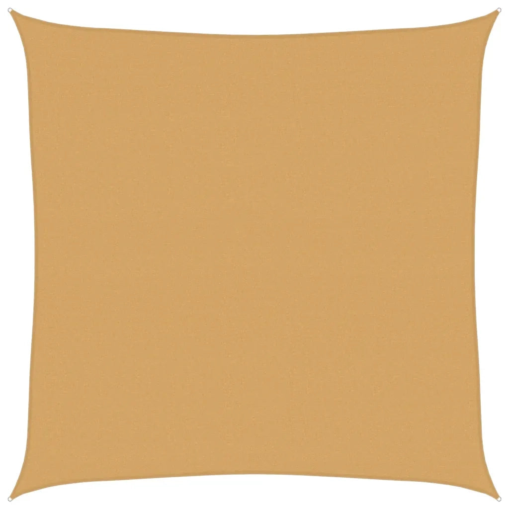 Vela Parasole 160 g/m² Quadrata Sabbia 6x6 m in HDPE 4002026