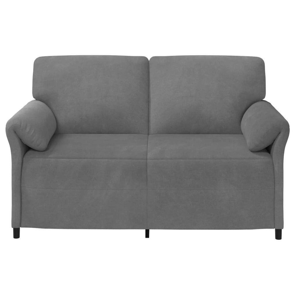 Divano a 2 Posti Grigio Scuro 158 x 83 x 95 cm Velluto 42033954