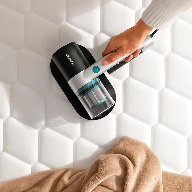 Cecotec Conga RockStar 3000 Mattress aspirapolvere senza filo Nero, Argento, Turchese Senza sacchetto