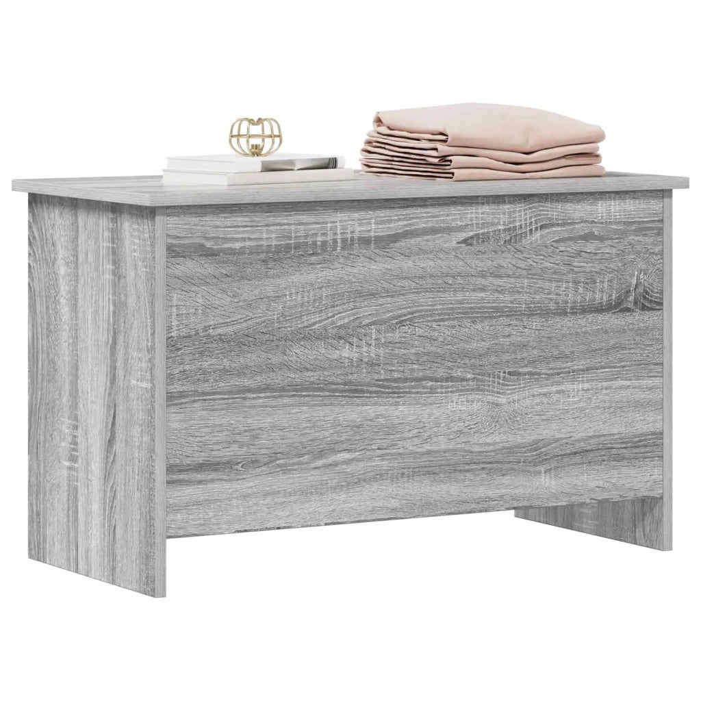 Cassa di stoccaggio Sonoma grigio 80 x 40 x 50 cm 8011264