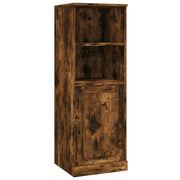 Credenza | Madia | Buffet da pranzo | Armadio da pranzo Rovere Fumo 36x35,5x103,5 cm in Legno Multistrato