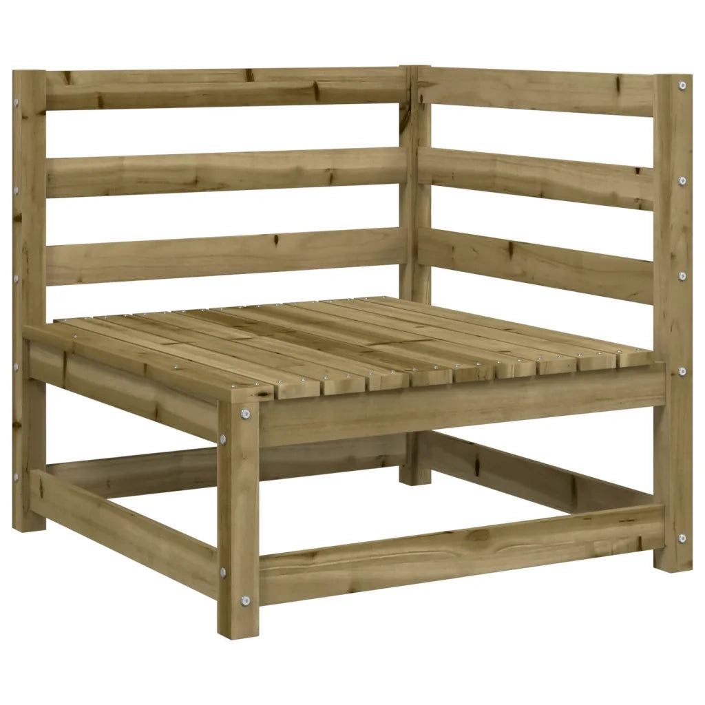 Set Divani da Giardino 5 pz in Legno Impregnato di Pino 3299388