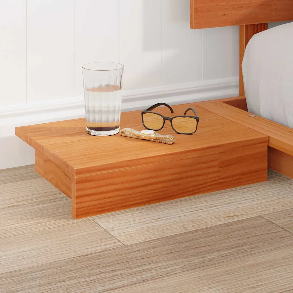 Struttura del letto Marrone 180 x 200 cm legno 872391