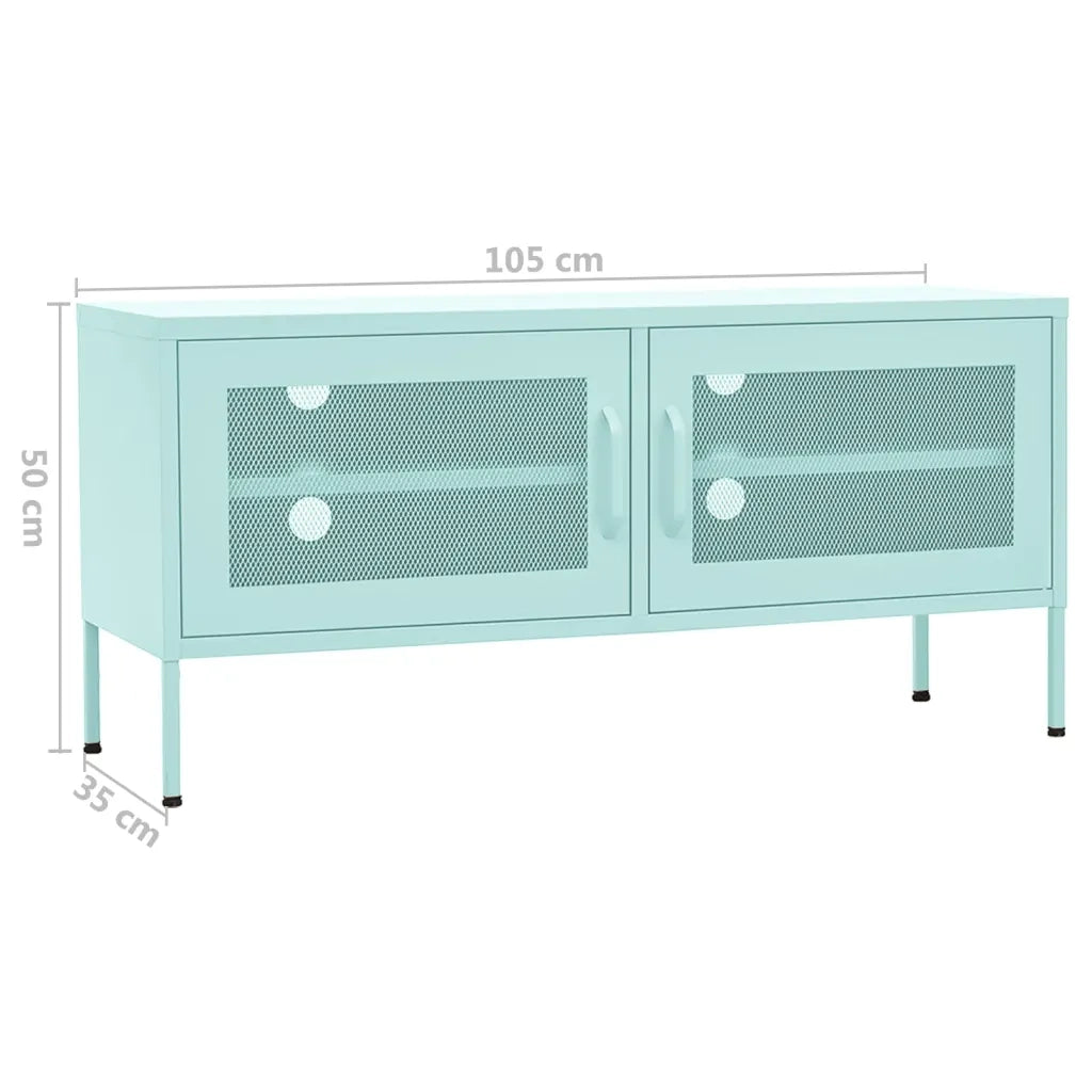 Mobile TV Menta 105x35x50 cm in Acciaio