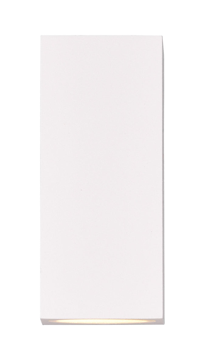 Applique da Esterno Attacco GU10 in Alluminio Pressofuso Bianco Opaco