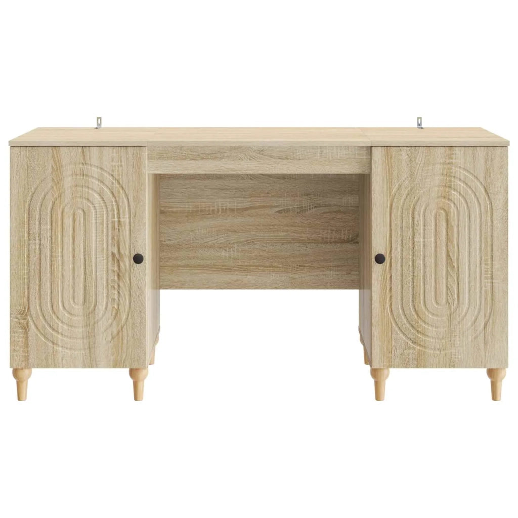 Scrivania Sonoma 142,5 x 50 x 75 cm Legno ingegnerizzato 3414578