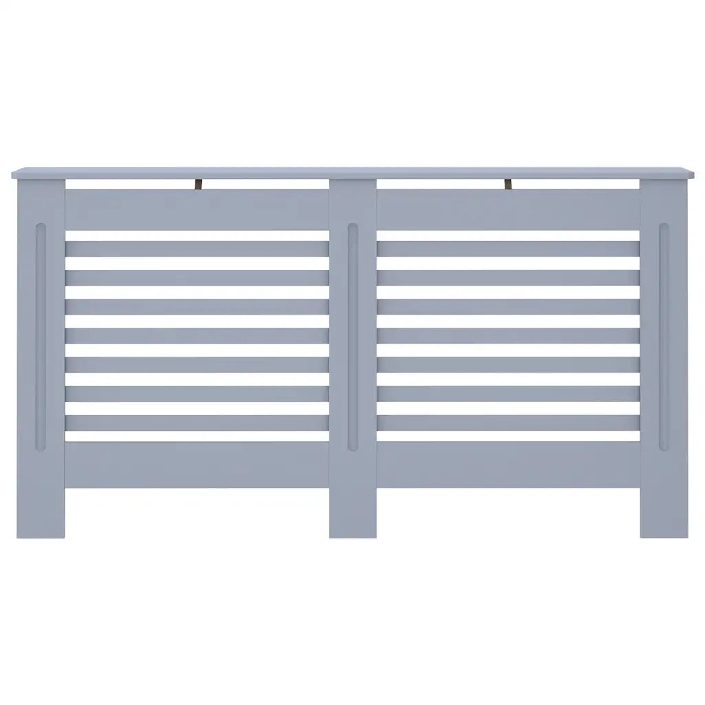 Copertura per Radiatore Antracite 152x19x81,5 cm in MDF 288185