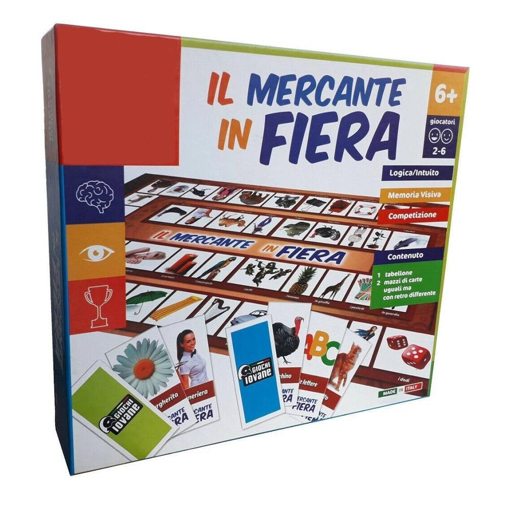 Trade Shop - Il Mercante In Fiera Giochi Da Tavolo Di Logica 2-6 Giocatori Giochi Iovane -