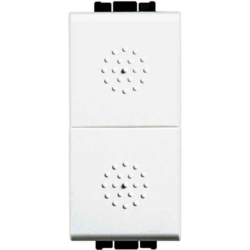 Bticino Livinglight doppio pulsante 16A N4036