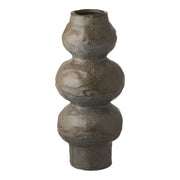 Vaso Decorativo HN9, Marrone, Ceramica, 14,5x14,5x33,5 cm