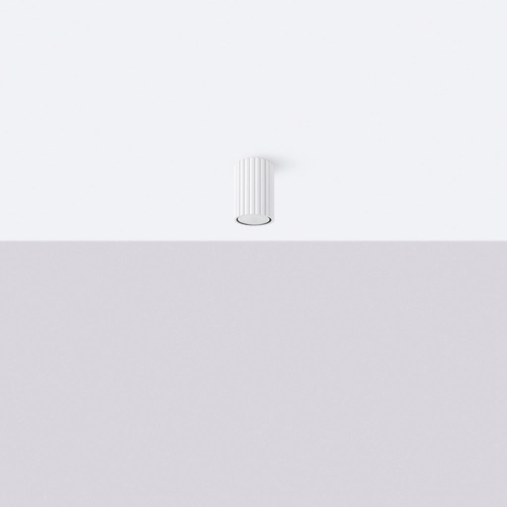 Lampada da soffitto KARBON 10 bianco