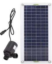 Pompa acqua 12V 30W - Pomp per laghetto alimentata da energia solare - Fontana - Pompa acqua galleggiante - Decorazione acquatica DIY - Modello libero