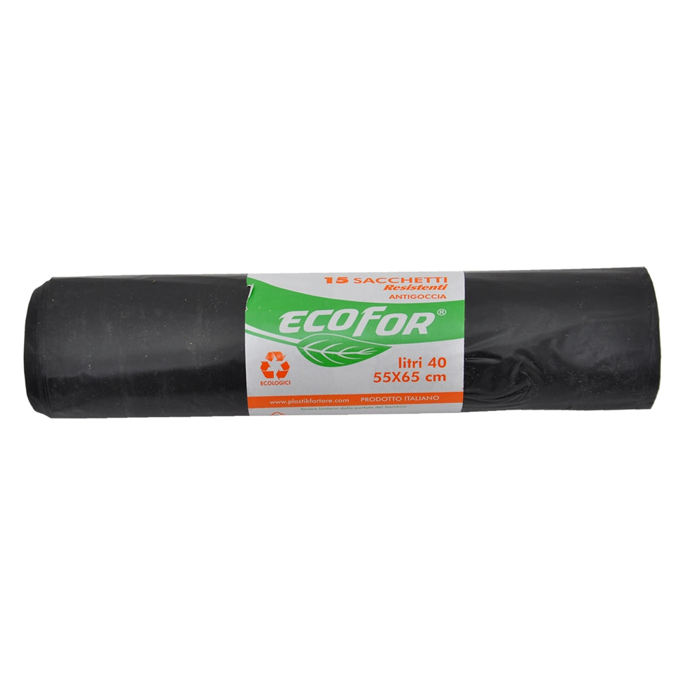1cf sacchi polietilene nettezza urbana 'resistenti' cm 70 x 110 cf.8 pz - lt. 1 cod:ferx.8035466nlm
