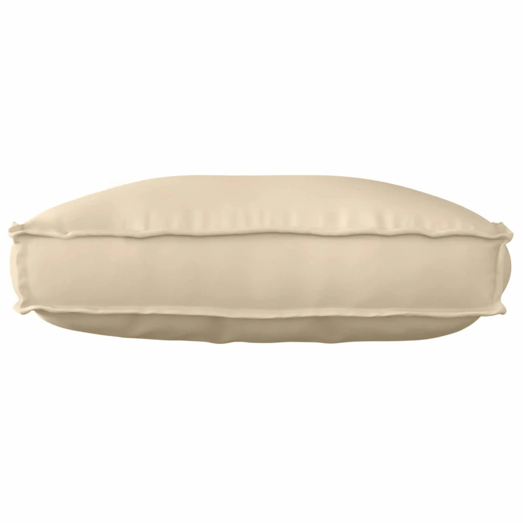 Cuscino Beige 70 x 40 x 12 cm Tessuto Oxford 42001521