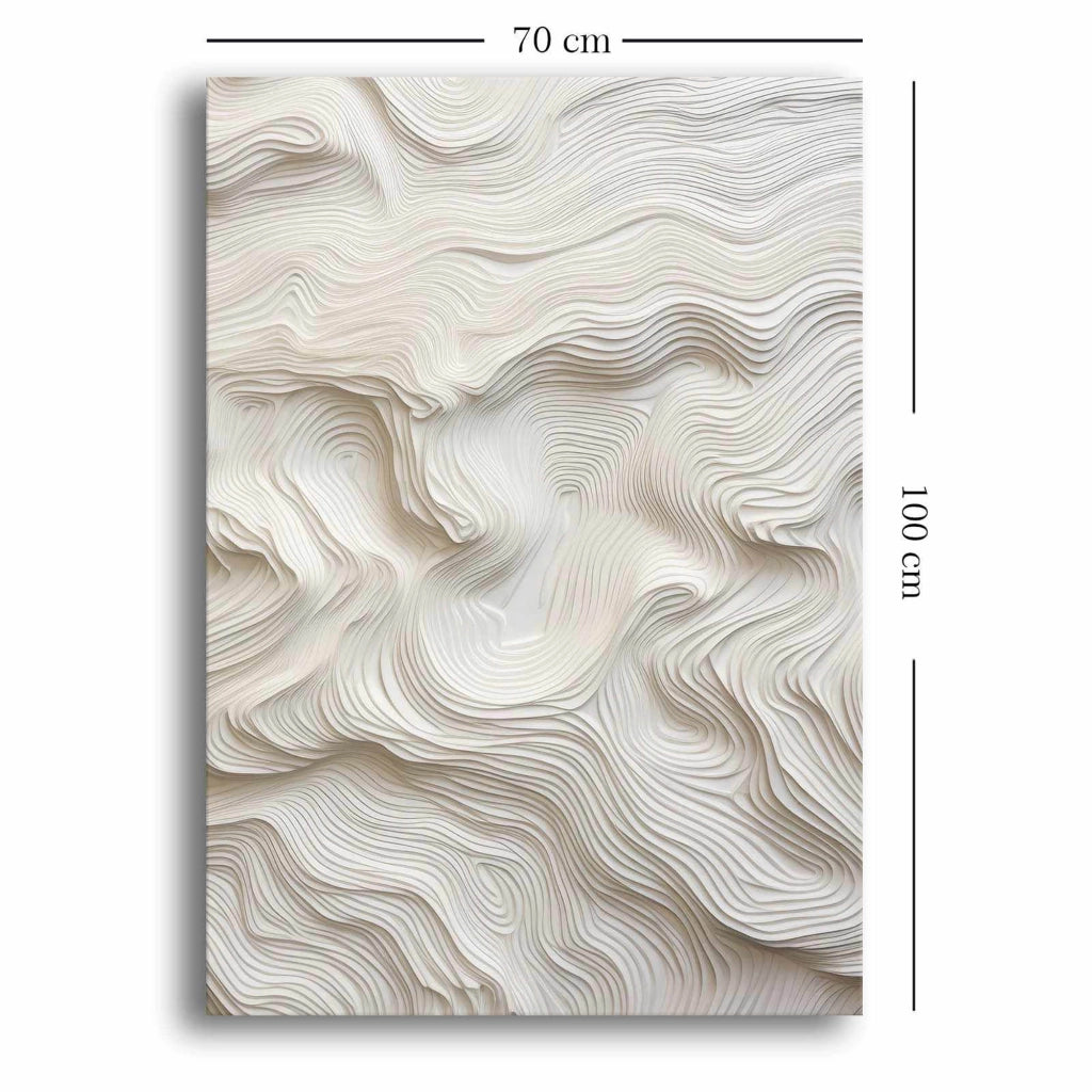 Nahamami, Quadro Materiale Struttura in Tessuto, 70x100h cm Multicolore