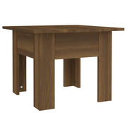 Tavolino da salotto | Tavolino da caff¨¨ | Tavolino da Soggiorno Rovere Marrone 55x55x42 cm in Truciolato