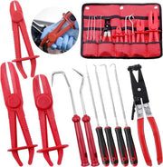 Set di attacchi O tang - 10 pezzi inclusi - set di attacchi per tubi - attaccapompa per tubi - attrezzo per stringere tubi in plastica - set di attacchi per radiatori di veicoli e camion - tubo di raffreddamento per olio di combustione acqua