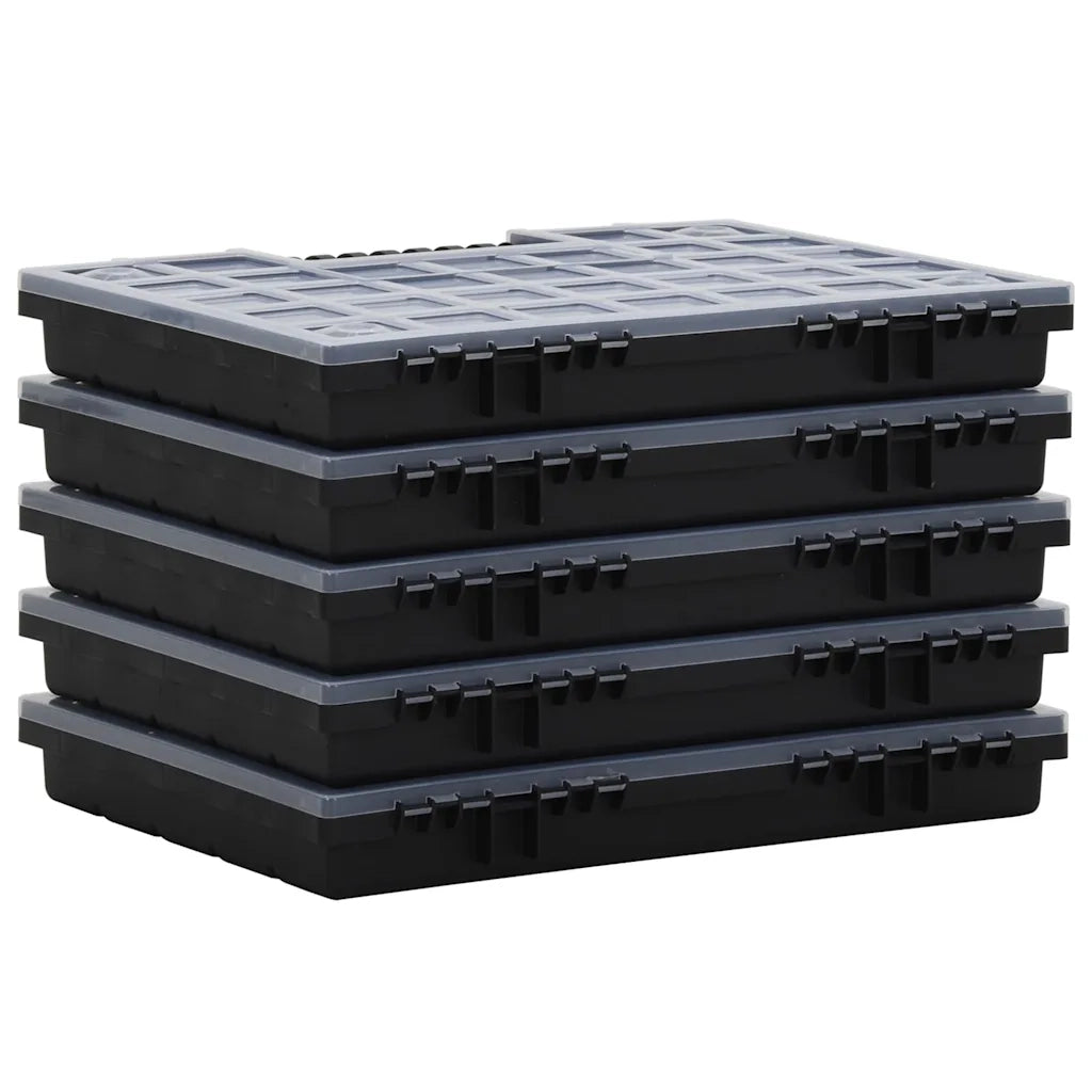 Scatole di Assortimento 5 pz 40x30x5 cm in Polipropilene 152096