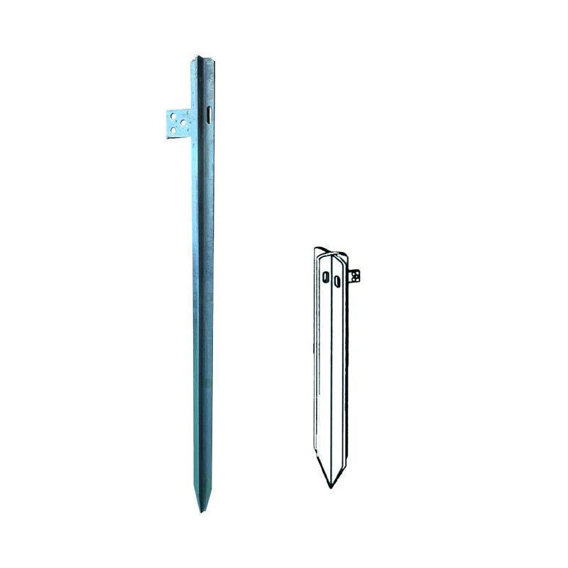 Vigor-Blinky Puntazze Zincate a Croce 50x50x5mm 100cm