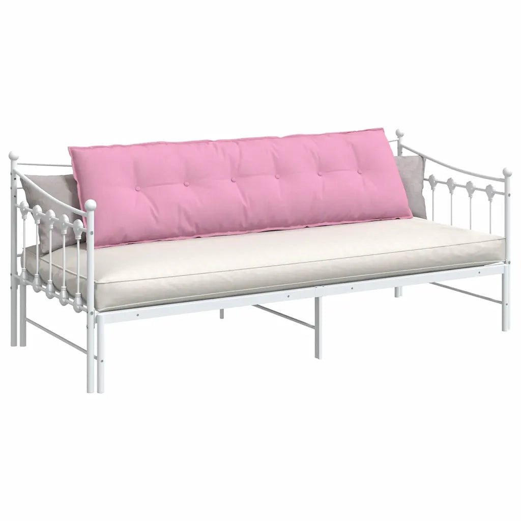 Cuscino per Schiena Rosa 180 x 19 x 50 cm Tessuto