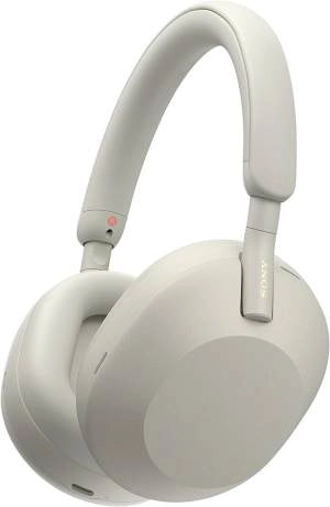 Sony wh-1000xm5 cuffie wireless con noise cancelling - batteria fino a 30 ore - around-ear - con alexa e google assistant - con microfono integrato per telefonate - argento - WH-1000XM5S