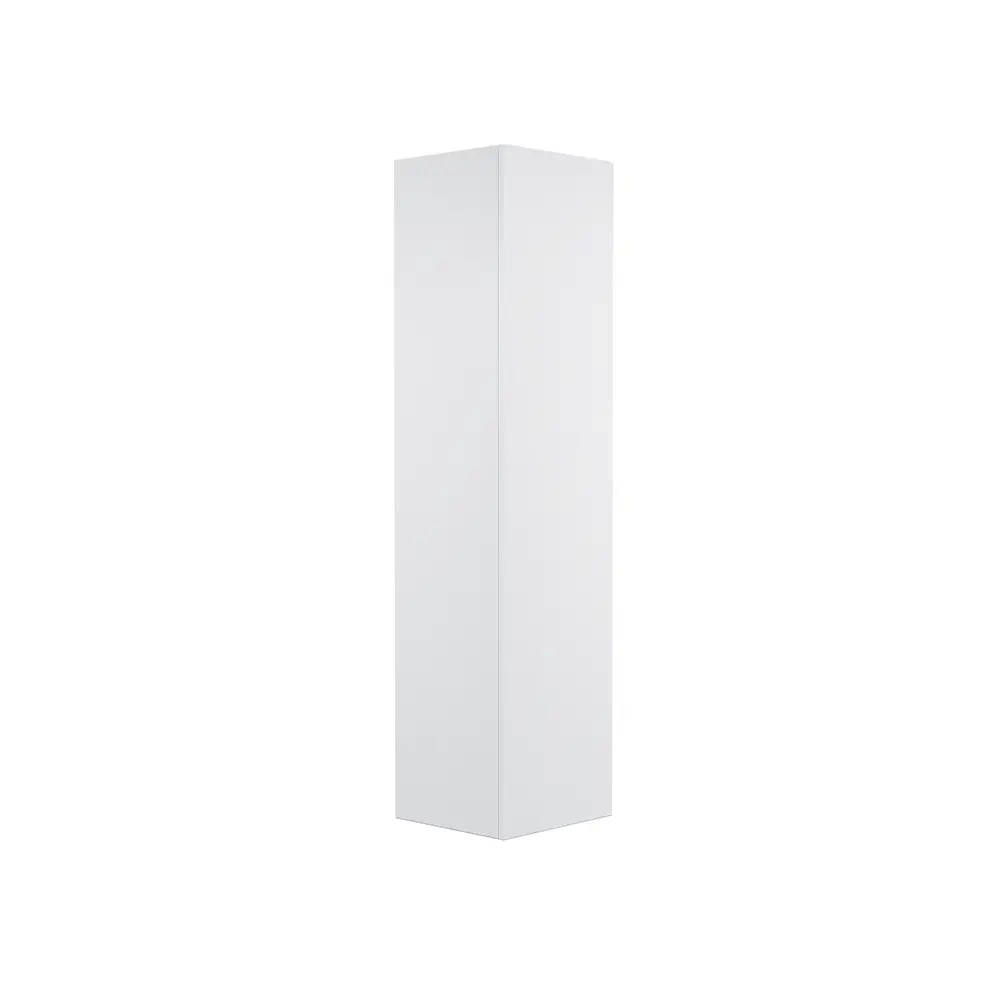 Colonna bagno sospesa altezza 140 cm bianco effetto legno reversibile | Yili