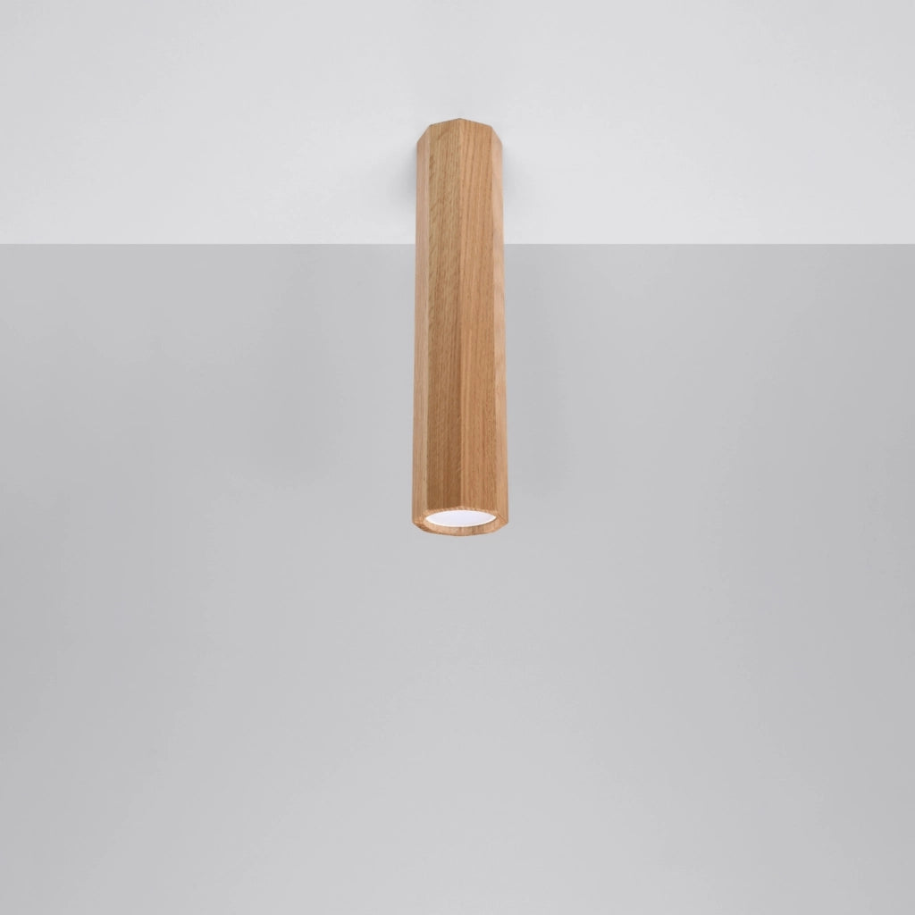 Spot da soffitto RUVANO 30cm rovere scuro GU10 Pure Lume