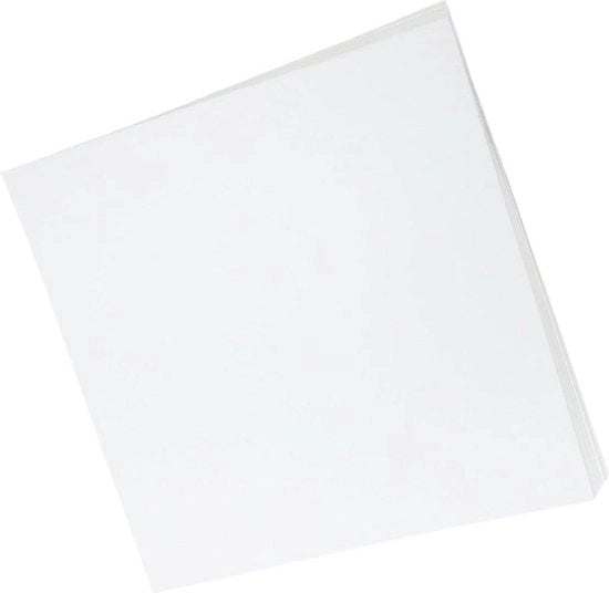 60 Veli Quadrati Carta Filtrante di Qualità - Articoli per Laboratorio Strumenti di Laboratorio