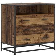 Mobile con Cassetti 3-Cassetto Legno antico 70 x 41 x 70 cm 8010306