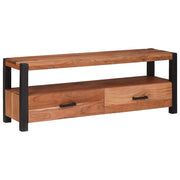 Mobile TV | Armadietto TV | Mobile Porta TV Marrone 110 x 30 x 40 cm legno massello di acacia