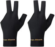 Manica da Biliardo Unisessuale - Antiscivolo - Traspirante - Elastica - 3 Dita - Adattabile - Spandex - Manica da Snooker