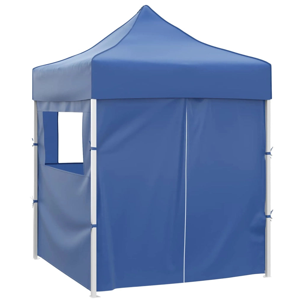 Tenda Party-Tenda da festa Blu 200 x 200 x 315 cm Tessuto Oxford 745199