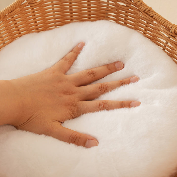 Tiragraffi-Xylo-108cm legno massello con 2 ceste