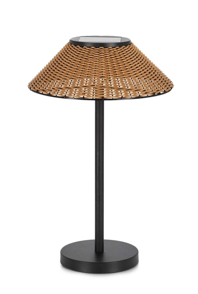 Lampada  da Tavolo con Ricarica Solare Ø30x48 cm in Acciaio Kayan