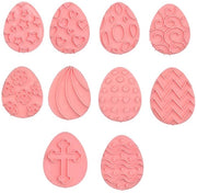 Set di forme per biscotti di Pasqua da 10 pezzi, set di stampi per biscotti in plastica 3D, forma tridimensionale per biscotti di Pasqua, forme per biscotti di Pasqua, forme per biscotti da realizzare in casa, forme per biscotti per Pasqua (C)