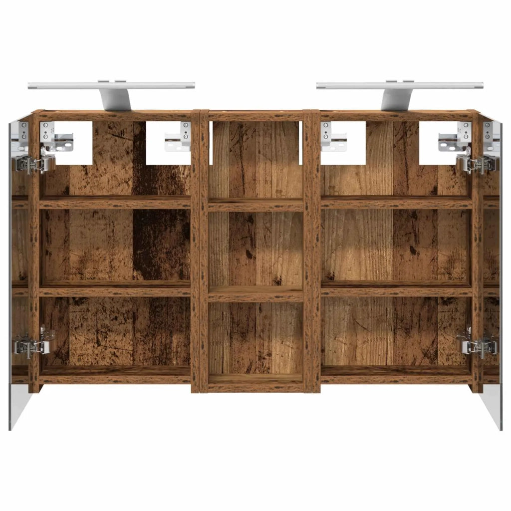 Set di Armadi da Bagno con lo scaffale 3 pcs 80 x 10,5 x 50 cm 3403662