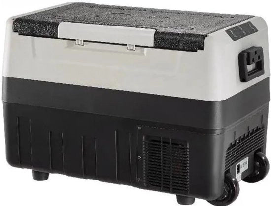 Frigorifero e Congelatore in Bianco/Grigio - Con Display - 35L - Con Ruote