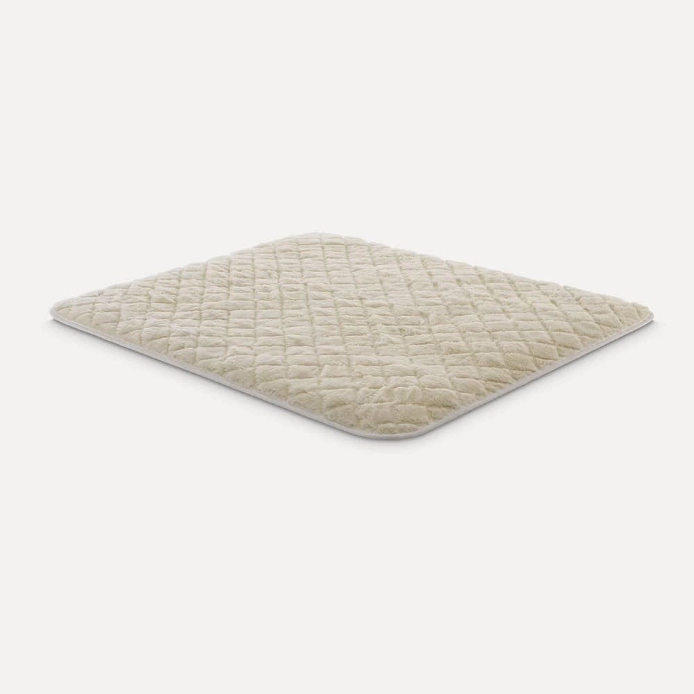 Topper in merinos altezza 3 Fisso - MERINOS Larghezza: 85, Lunghezza: 195, Rivestimento: Fisso