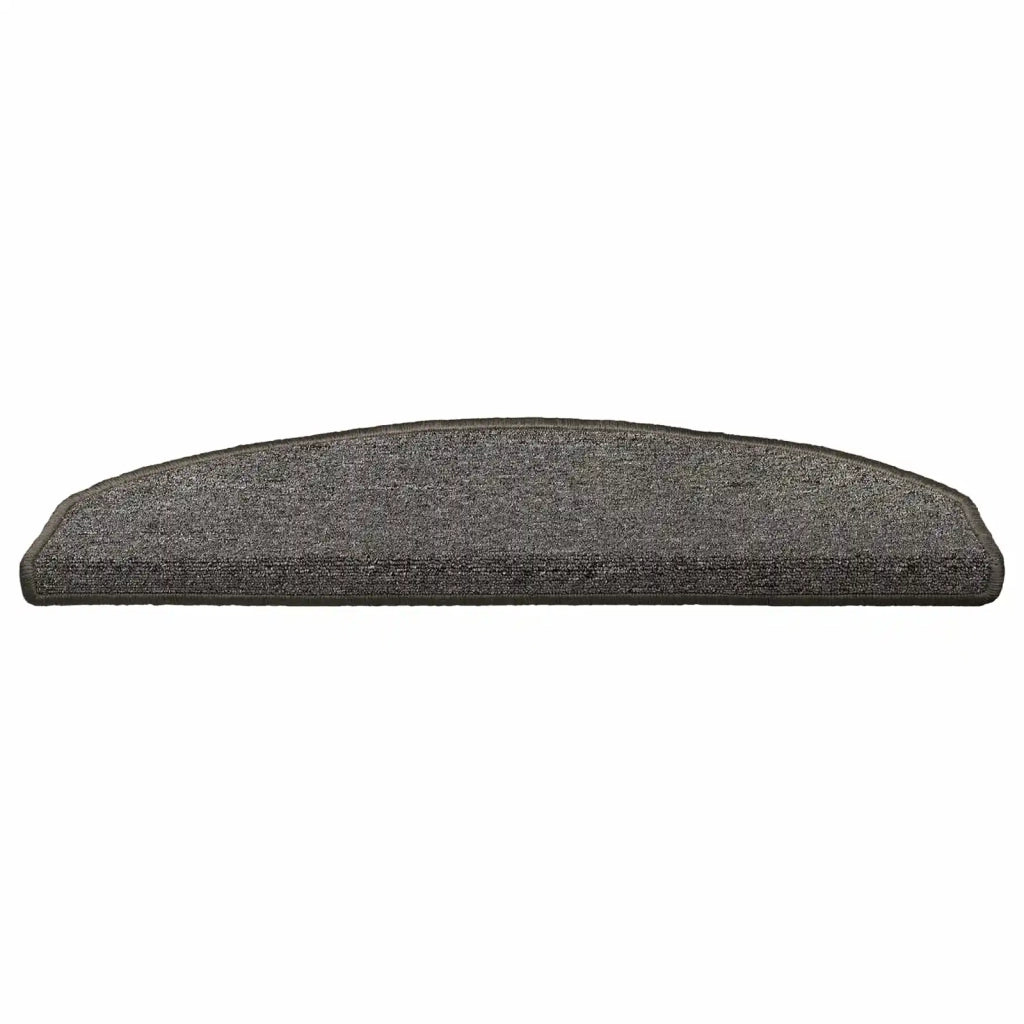 Tappetini per scale autoadesivi 15 pcs Grigio Scuro