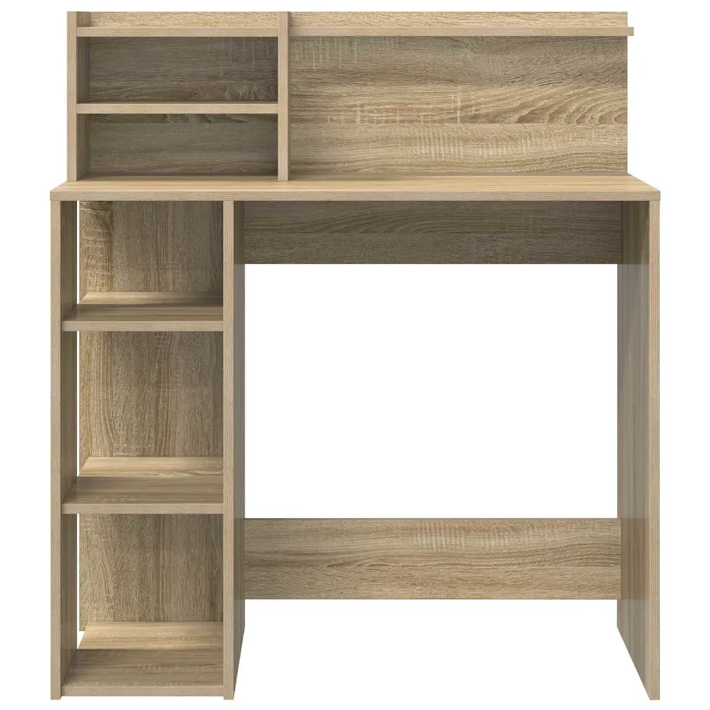Scrivania Rovere Sonoma 90 x 48 x 101,5 cm Legno multistrato 869524