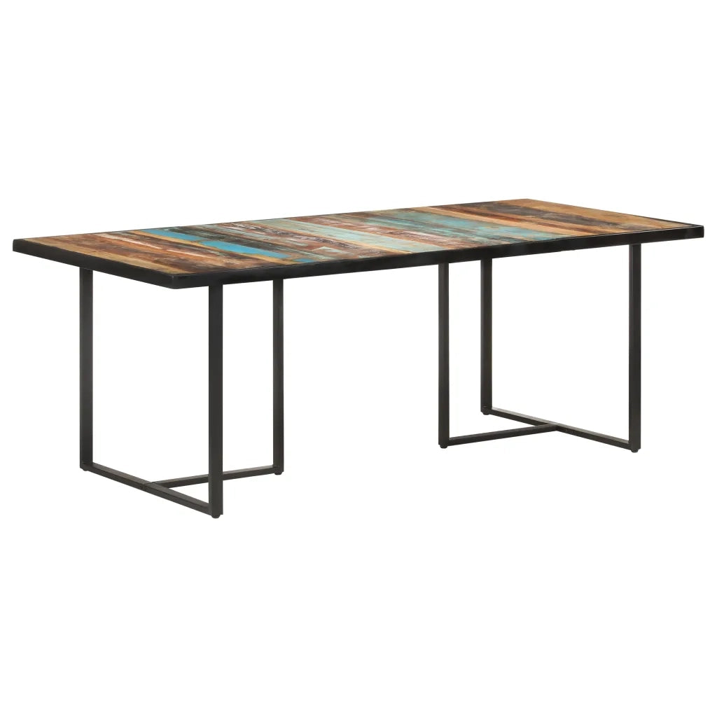 Tavolo da Pranzo 200 cm in Legno Massello di Recupero cod mxl 58849