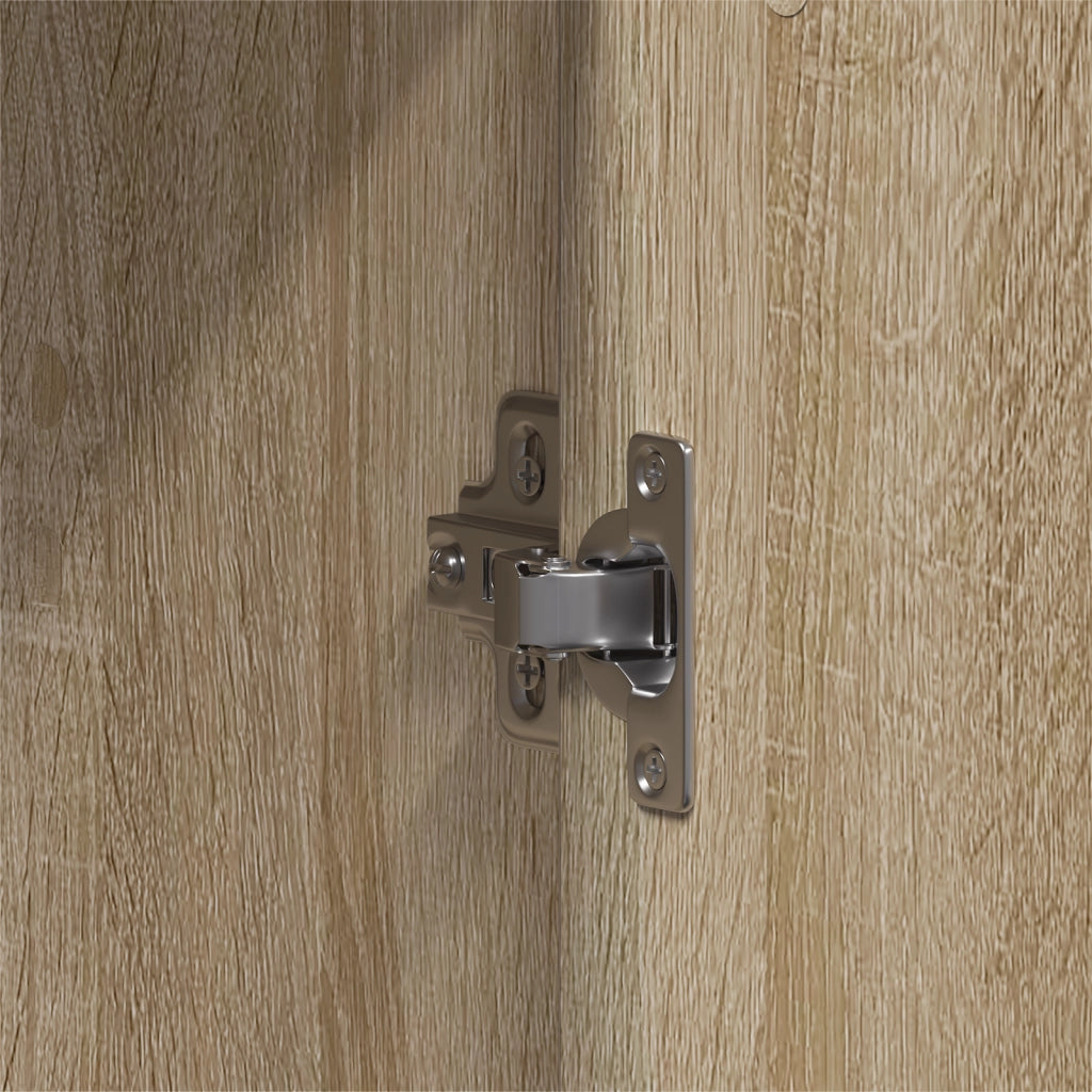 Armadio Rovere Sonoma 55x25x189 cm Legno Ingegnerizzato