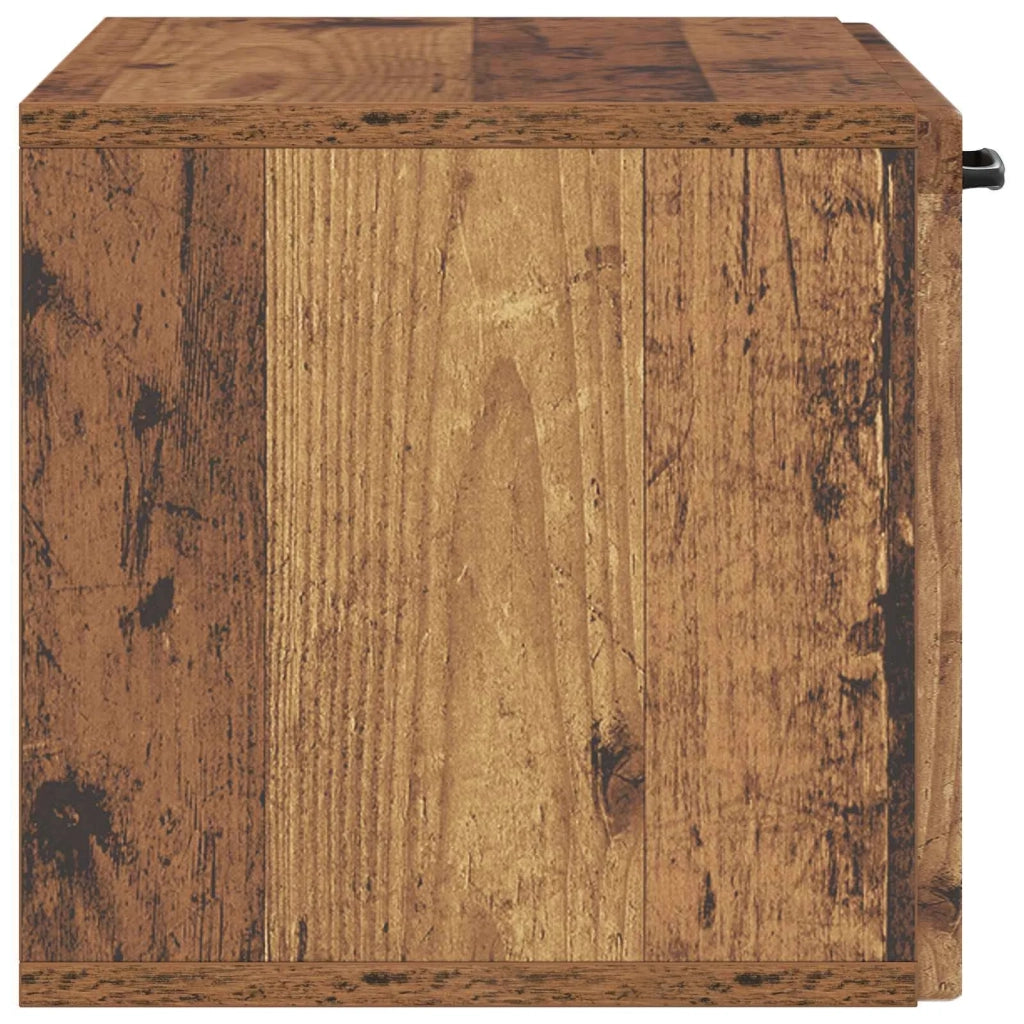 Mobile Porta TV da Muro Legno antico 59,5 x 31 x 30 cm 899393