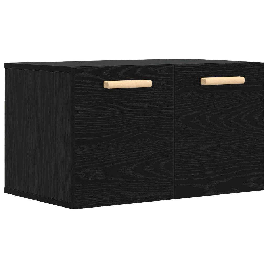Armadietto a muro Rovere nero 60 x 36,5 x 35 cm 8009803