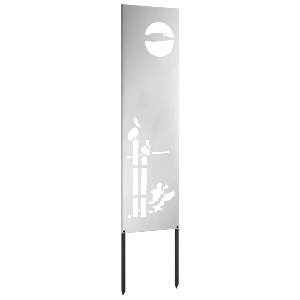 Schermo per privacy in giardino Traforo Argento 32 x 140 cm CFW3904776
