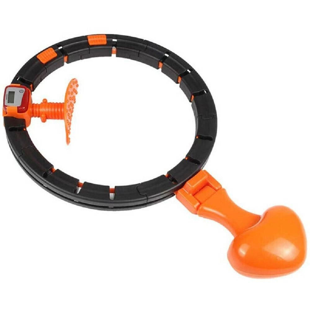 Trade Shop - Hula Hoop Intelligente Fitness Con Calcolatrice & Massaggiatore Perdere Peso -